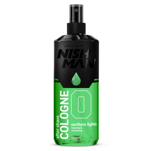 מי קולון אפטר שייב נישמן 0 נורת'ן לייטס – NISHMAN After Shave Cologne Northern Lights 400ml