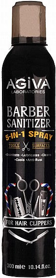 ספריי חיטוי 5 ב 1 300 מ"ל Agiva Barber Sanitizer 5 in 1 Spray (300ml)