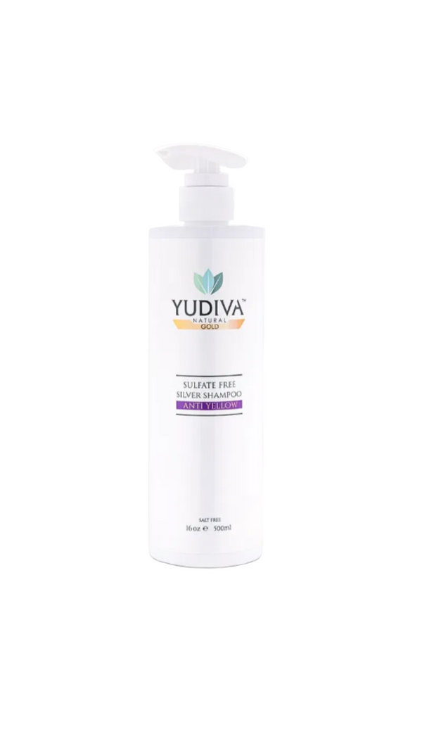 יודיבה – שמפו סילבר לשיער בלונד/מובהר 500 מ"ל | YUDIVA Silver Shampoo 500ml