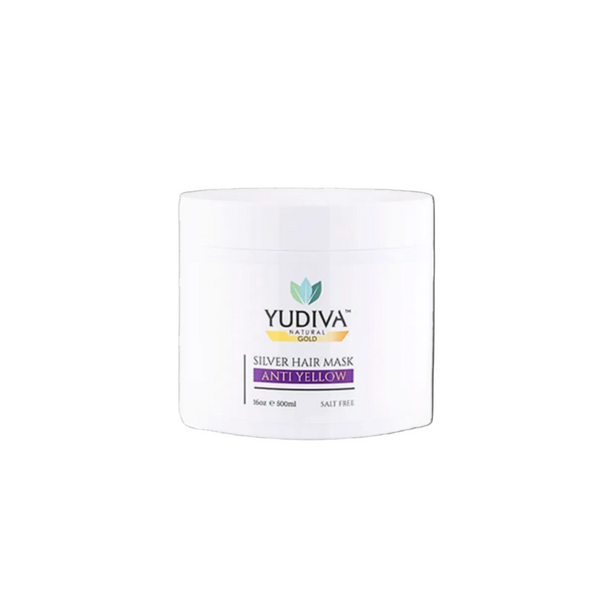 יודיבה – מסכת סילבר לשיער בלונד/מובהר 500 מ"ל | YUDIVA Silver Hair Mask 500ml