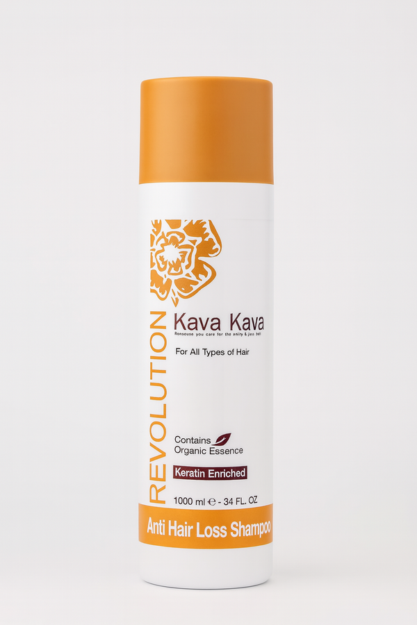 Kava Kava Revolution – שמפו נגד נשירה מועשר קרטין | 1000 מ״ל