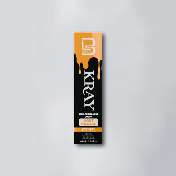 צבע KRAY כתום לייט LIGHT ORANGE לבל 3| LEVEL 3