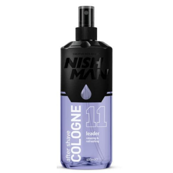 מי קולון אפטר שייב נישמן 11 לידר – NISHMAN After Shave Cologne Leader 400ml