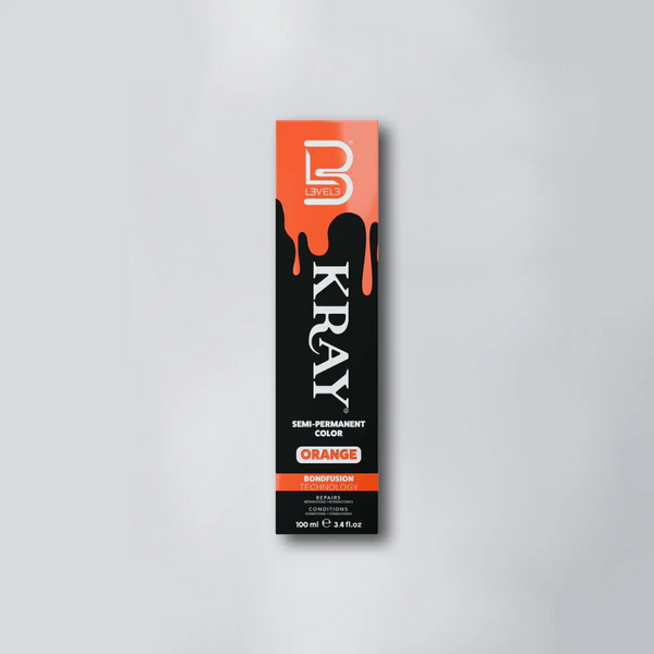 צבע KRAY כתום ORANGE לבל 3| LEVEL 3