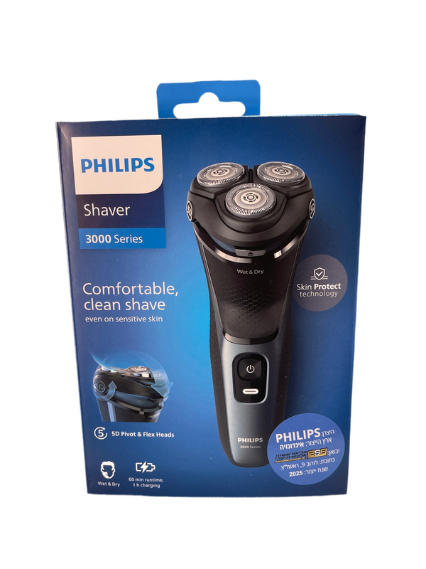 מכונת גילוח Philips Shaver 3000 Series
