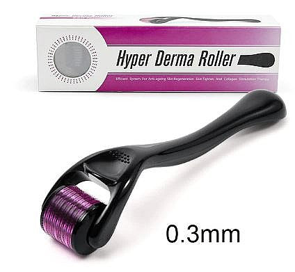 דרמה רולר לשימוש אישי גובה מחט 0.5 מ”מ | Mezo Roller Dermaroller Therapy