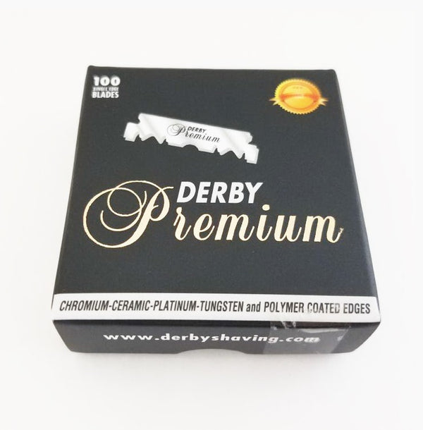 דרבי פרימיום – חצאי תערים 1000 יחידות | Derby Premium Single Edge Blades