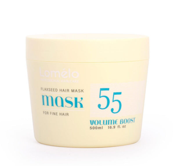 מסכת ווליום בוסט 55 ליצירת נפח בשיער דק 500 מ"ל לומלו LOMELO