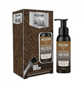 צבע אגיבה שיער חצי קבוע AGIVA Professional – חום