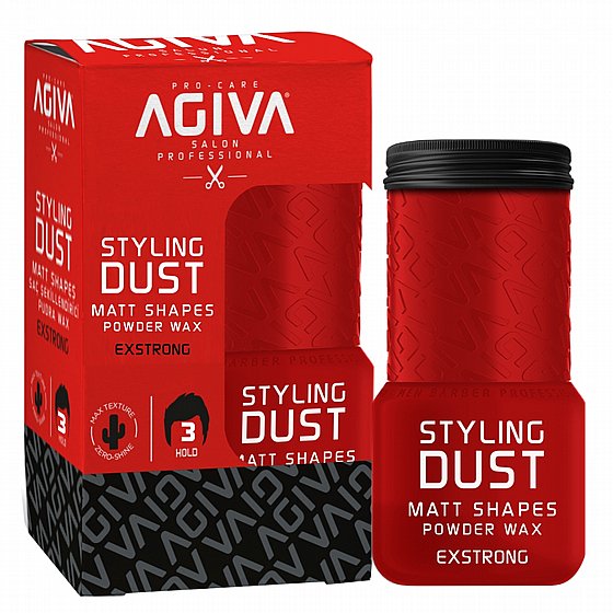 אבקת נפח 20 גרם Agiva Volumizing אגיבא במספר אחיזות - NADI Store Hair Products | נדי ציוד למספרות ומוצרי שיער