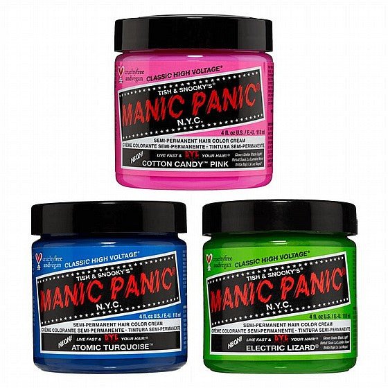 צבעי מים מאניק פאניק - MANIC PANIC - NADI Store Hair Products | נדי ציוד למספרות ומוצרי שיער