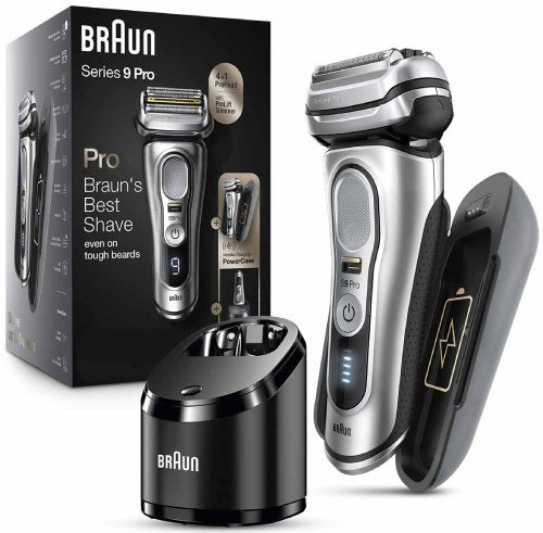 מכונת גילוח מתקדמת Braun Series 9 Pro 9477cc בראון - NADI Store Hair Products | נדי ציוד למספרות ומוצרי שיער