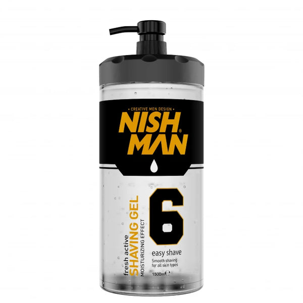 ג'ל גילוח  נישמן 6  – NISHMAN Shaving Gel  1500ml