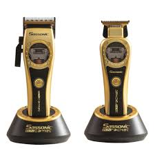 סט מכונות ססוניק קומט ורוקט איירון Sassonic ESE13000 GOLD - NADI Store Hair Products | נדי ציוד למספרות ומוצרי שיער