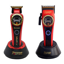 סט מכונות תספורת Sassonic ESE11000 RED ססוניק קומט ורוקט - NADI Store Hair Products | נדי ציוד למספרות ומוצרי שיער