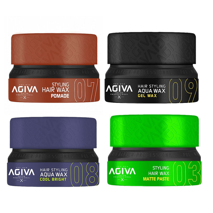 ווקס לשיער Agiva Gel Wax 155ML| מספר - 3,7,8,9 אגיבה - NADI Store Hair Products | נדי ציוד למספרות ומוצרי שיער